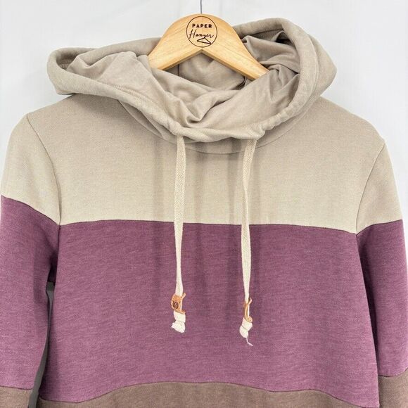 Tentree Blocked Banshee Hoodie, Size Small, Colorblock Organic Cotton Outdoor - Picture 4 of 10